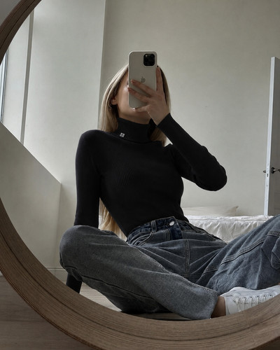Maglione girocollo donna