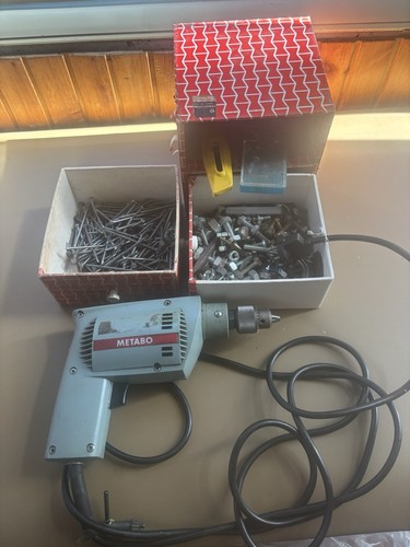 Trapano vintage metabo con - trapano,