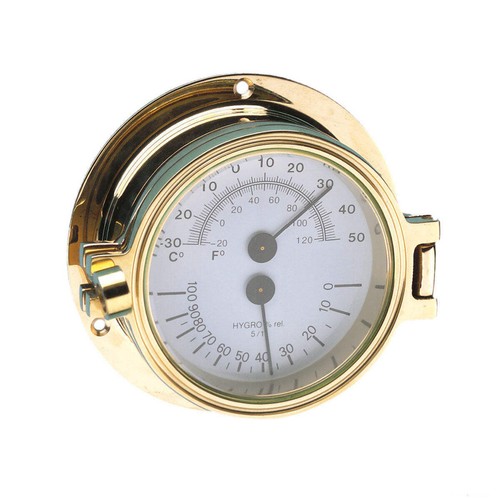Termo igrometro gold 75mm - gold,