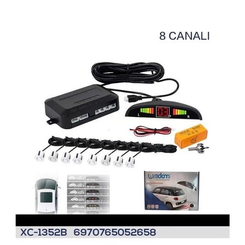 Kit sensori di - 8, parcheggio