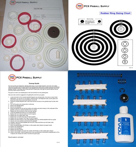 Kit messa punto flipper - kit,