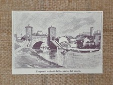 Comacchio nell'800 Treponti