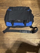 Overland Travelware Borsa Messenger per Laptop Blu Nera