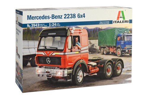 Italeri mercedes benz - 1:24,