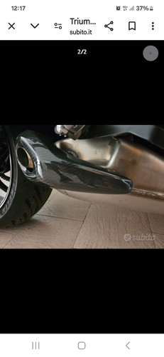 Cover scarico triumph trident - triumph,