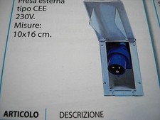 95278 PRESA ESTERNA VERTICALE