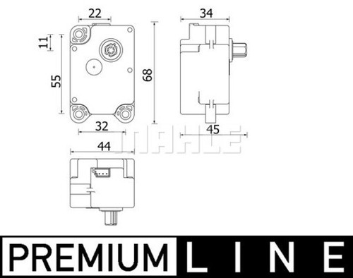 Fits mahle 000p - fits,