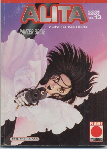 Fumetto planet manga alita - fumetto,