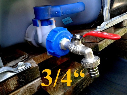 Adattatore ibc s60x6 rubinetto - adattatore,
