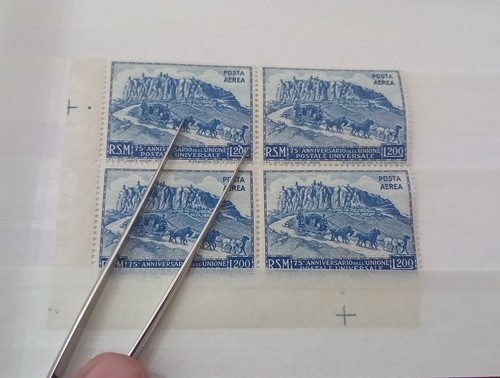 1950 san marino pasta aerea - 1950,