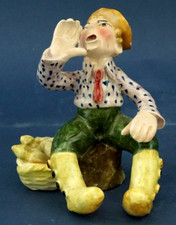 Scultura venditore plastica