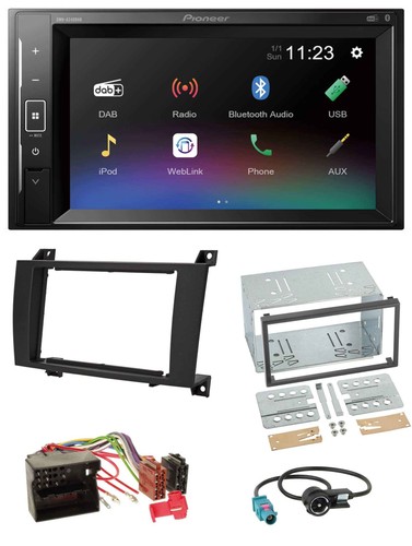 Pioneer dab mp3 2din bluetooth - dab,