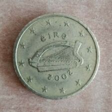 2002 Irlanda 50 CENT EURO Eire Irlanda 1° ANNO DELL'UNIONE EUROPEA Divisionale