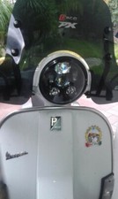 1X LED Motorcycle Headlight H4