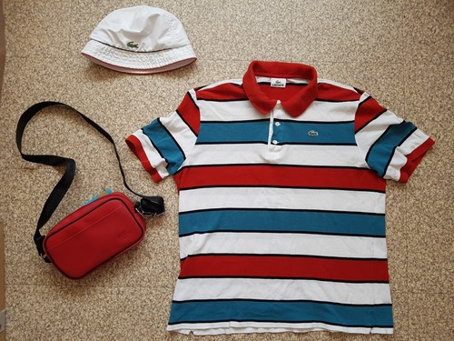 Lots lacoste polo sacoche - lots, +