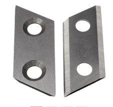 Coppia lame coltelli per biotrituratore Eihnell ed altri (vedi forma e misure)