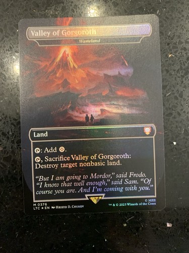 Mtg valley gorgoroth - valley, of