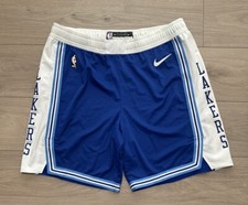 Pantaloncini maglia Lakers squadra emessa taglia 46R hardwood classici taglio professionale LeBron James
