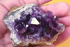 MINERALE AMETISTA BRASILE Cod. 10-PESO Gr. 130-Cm. 6,40X5,00X3,70-Legg.Descriz.