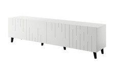Armadio RTV BARI 200x42x52 bianco opaco