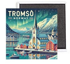 Tromso Norvegia MAGNETE FRIGO