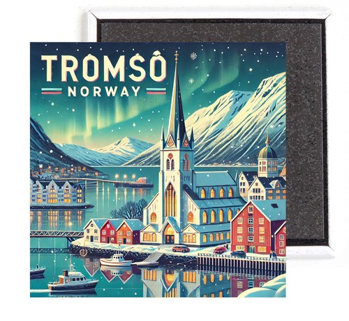 Tromso norvegia magnete frigo - magnete,