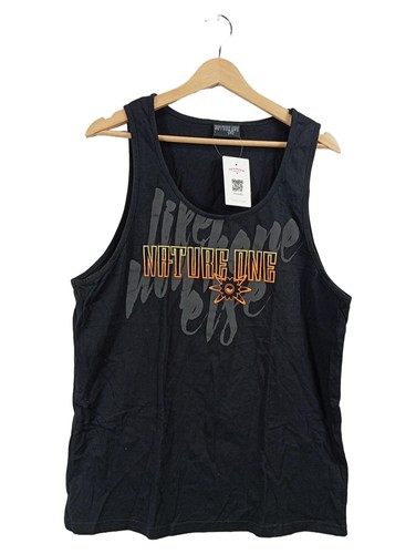 Top uomo nero streetwear - nero,