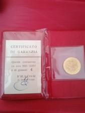 Moneta 4 Grammi ORO Concilio Vaticano II