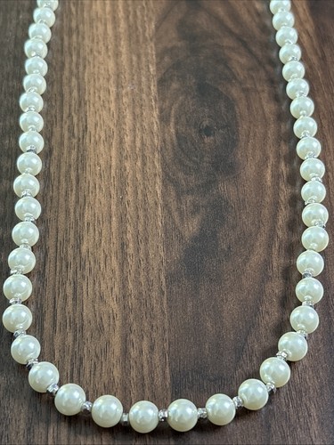 Collana vintage perle vetro - di,
