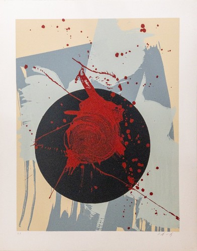 Serigrafia kazuo shiraga - serigrafia,