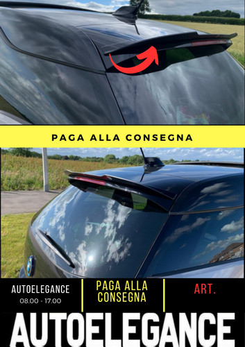 Spoiler posteriore adatto - spoiler,