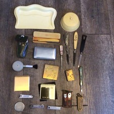 Large Lot of Various Vintage Vanity Accessories