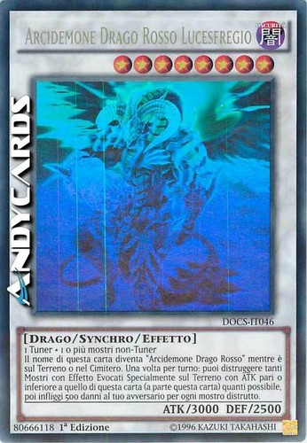 Arcidemone drago rosso - arcidemone,