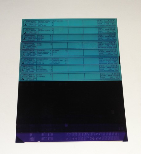 Catalogo ricambi microfich - catalogo,