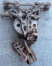 Antico carrello fieno - ney, mfg