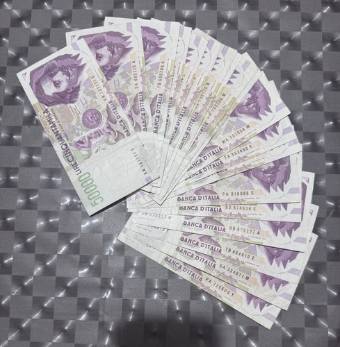 50000 lire bernini tipo - lire, ii