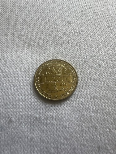 Moneta 200 lire centenario - moneta,