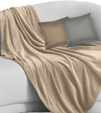 Plaid Pile Coperta Tinta Unita