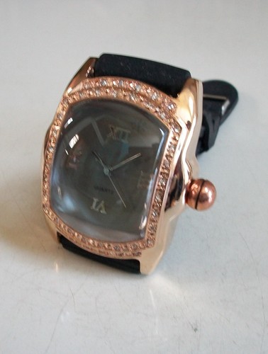 Orologio uomo pietra bordo oro - uomo,