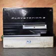 PlayStation 3 60GB FAT CECHC04 PS3 Retrocompatibile - Con scatola e accessori
