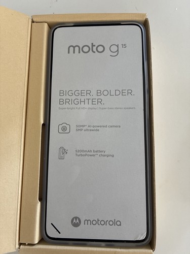 Motorola moto g15 - moto, 8/128gb