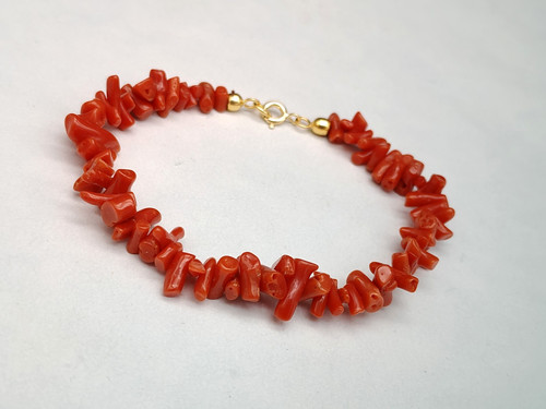 Bracciale corallo rosso - , di