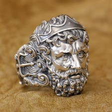 Anello Poseidone Tridente