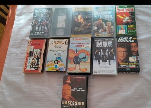Lotto vhs film cartoni - ,