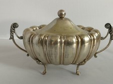 Antica zuccheriera argento 800