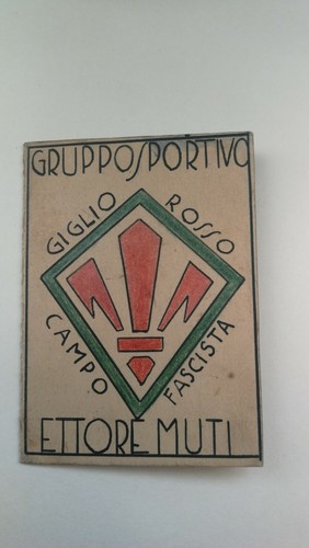 Tessera gruppo sportivo giglio - tessera,