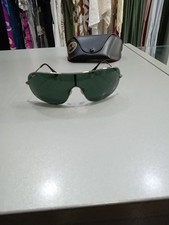 Ray-ban Rb3311 Mascherina Nero Montatura Argento Avvolgente M751