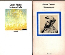LETTERATURA ITALIANA '900 - CESARE PAVESE : 2 ROMANZI  V.  FOTO + TESTO
