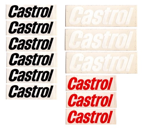 Adesivi castrol racing oil - adesivi,