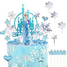 Frozen Decorazione della Torta, 26 PCS Decorazioni Torta Frozen, (O1G)